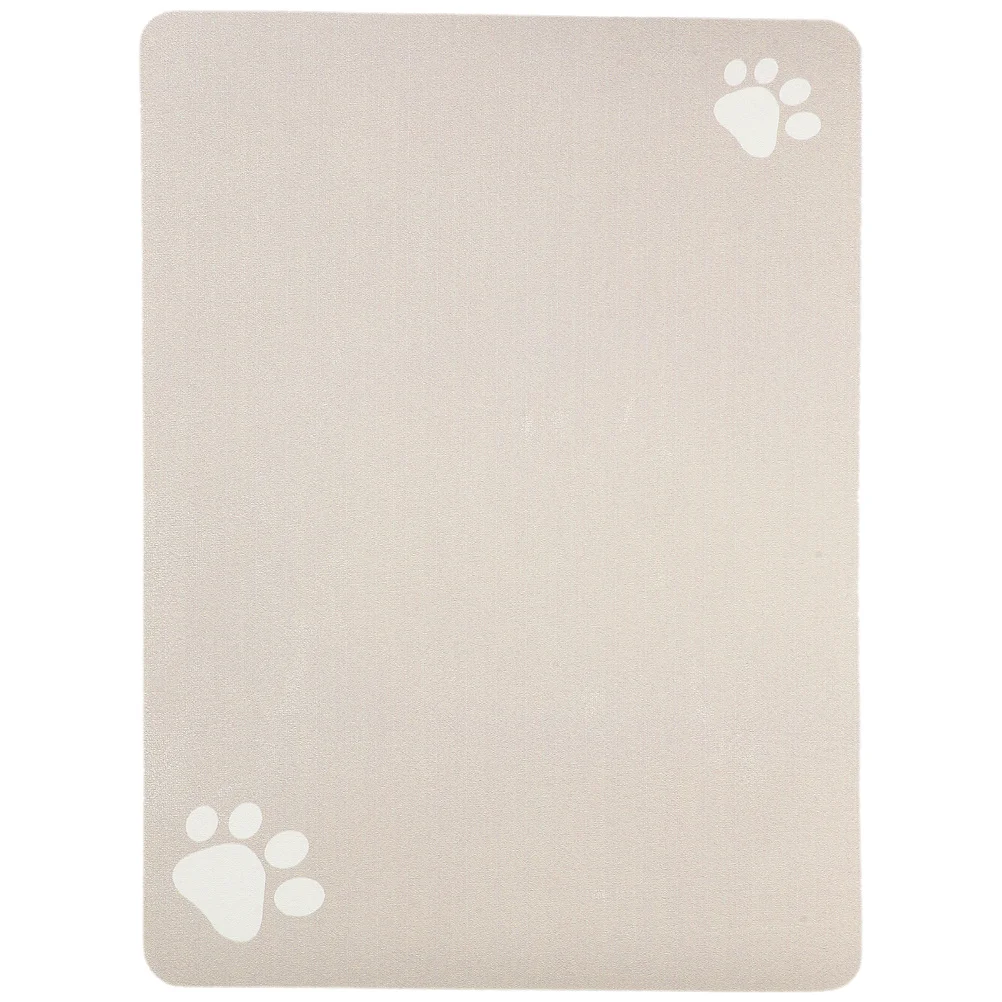 

Absorbent Pet Feeding Mat Durable Reusable Quick Dry Dog Cat Food Water Bowl Mat for Clean Floor Thick Pet Placemat
