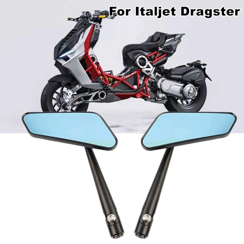 

Motorcycle Modified CNC Rear View Mirror For Italjet Dragster 200 250i 125 400