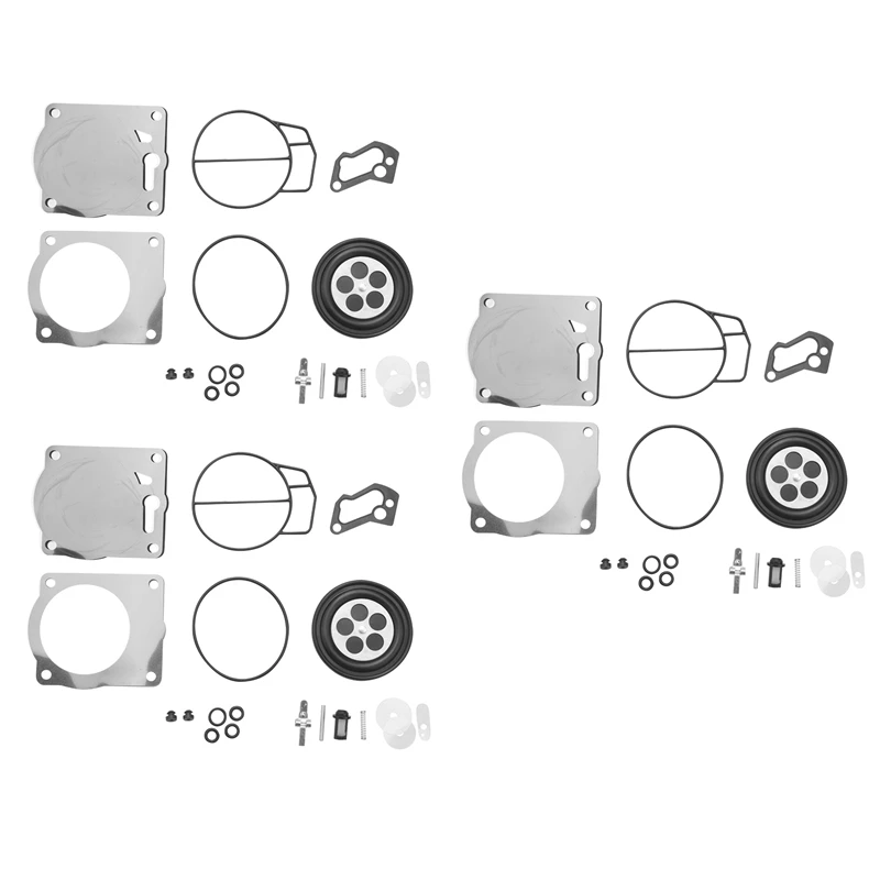 6 Set Carburetor Carb Repair Kit For Sea Doo Mikuni 650 717 720 787 SP GS GTX HX Rebuild Kit Replacement Parts Gaskets