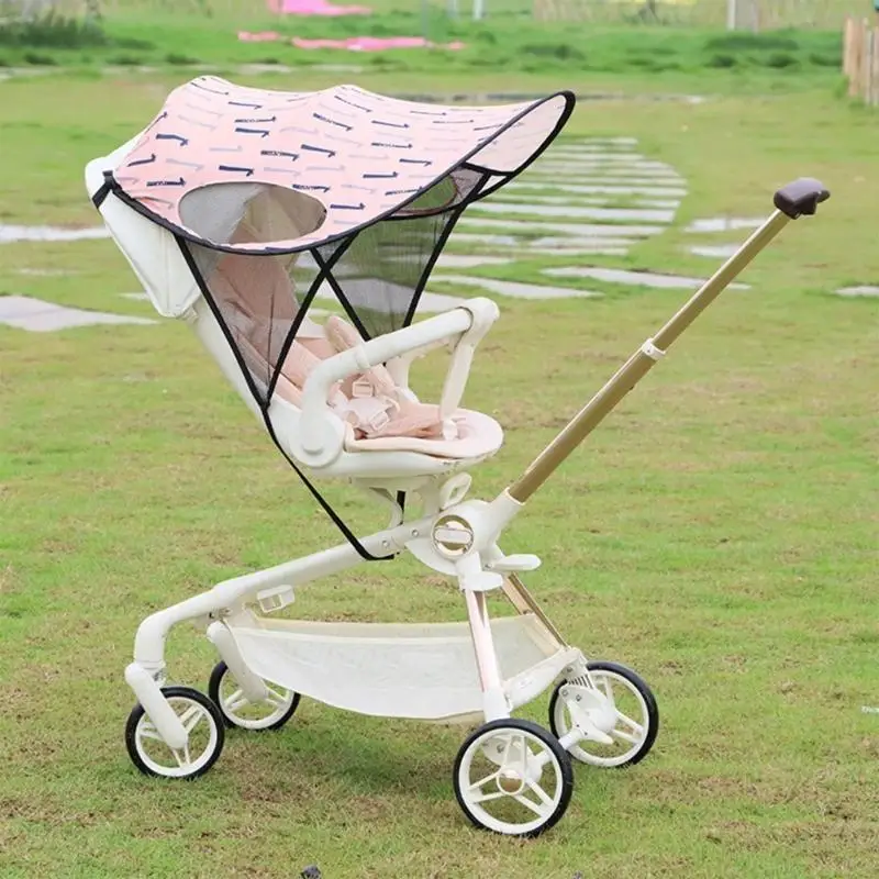 غطاء حماية من الشمس A5YC مقاوم للشمس لعربات الأطفال #3