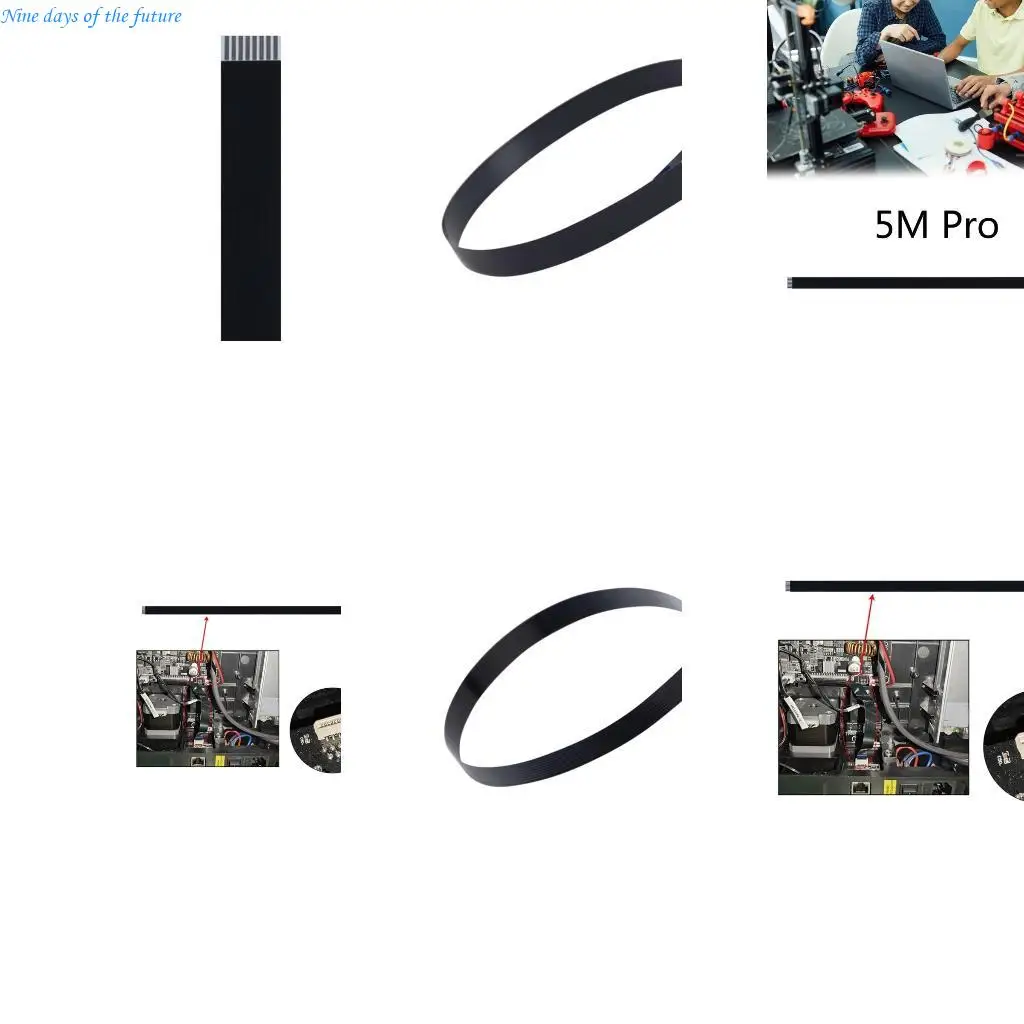 

Printer Motherboard FPC Кабель 8PIN 300 мм ширина длиной 9 мм питания E65A