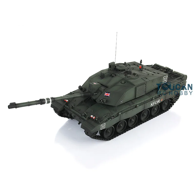 Henglong 1/16 Dark Green 7.0 Challenger II RC Tank 3908 360° Turret Metal Track TH17751-SMT4