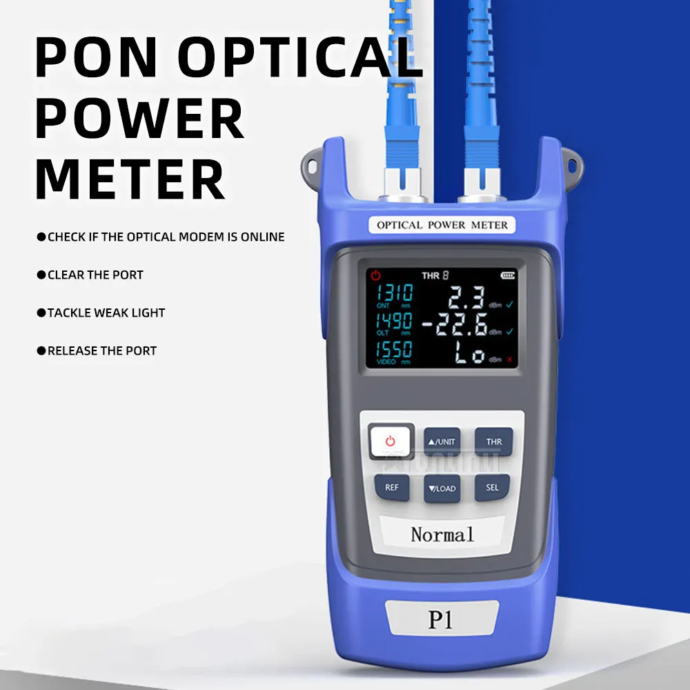 PON Port Inspection And Verification Instrument Handheld PON Optical Power MeterNetwork Maintenance
