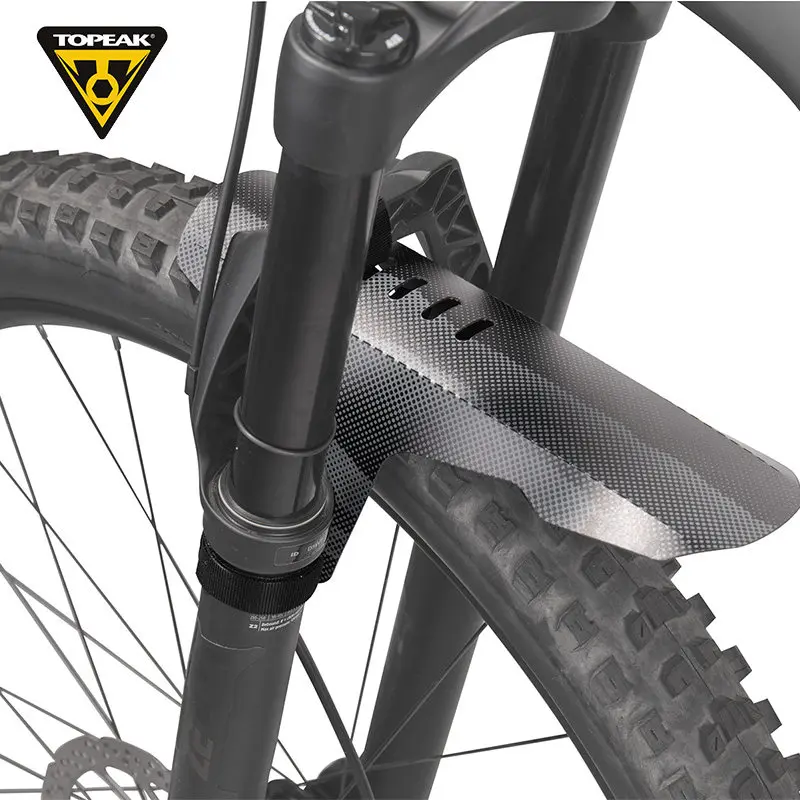 TOPEAK Road Bike Fender Durable Anti Shake Polypropylene 700c For Folding Bicycle Wings Mudguard With Quick Release Design