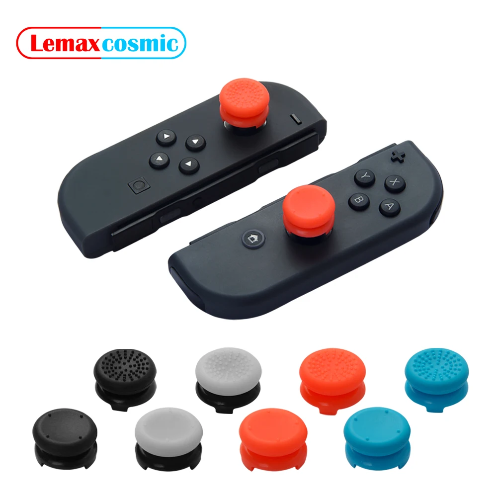 

2 in 1 Joystick Extender Controller Thumb Stick Grips Extra High Caps For Nintendo Switch OLED Lite Joy-Con Joycon NS Gamepad