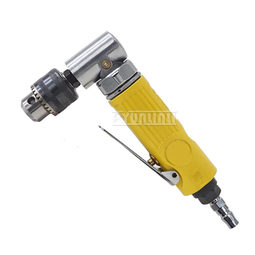 

3/8 High Speed Pneumatic Air Drill 90° Elbow Right Angle Drill Pneumatic Tool Power Screwdriver Drilling and Tapping Machine