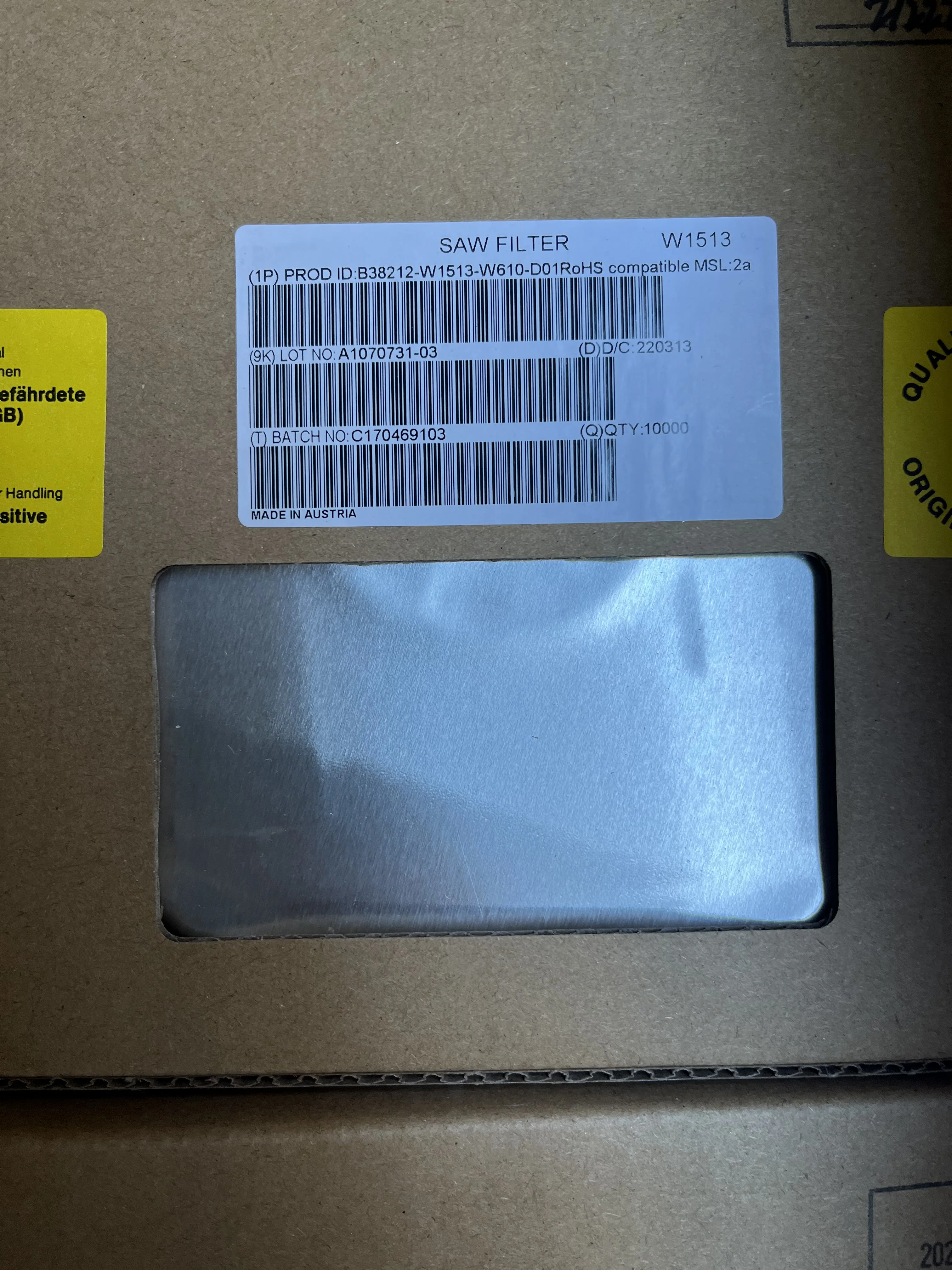 10 Stück B38212-W1513-W610-D01R