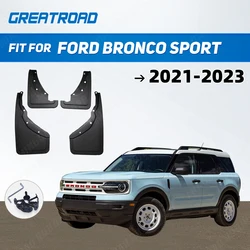 Car Mud Flaps For  Ford Bronco Sport 2021 2022-2023  Mudflaps Splash Guards Mud Flap Mudguards