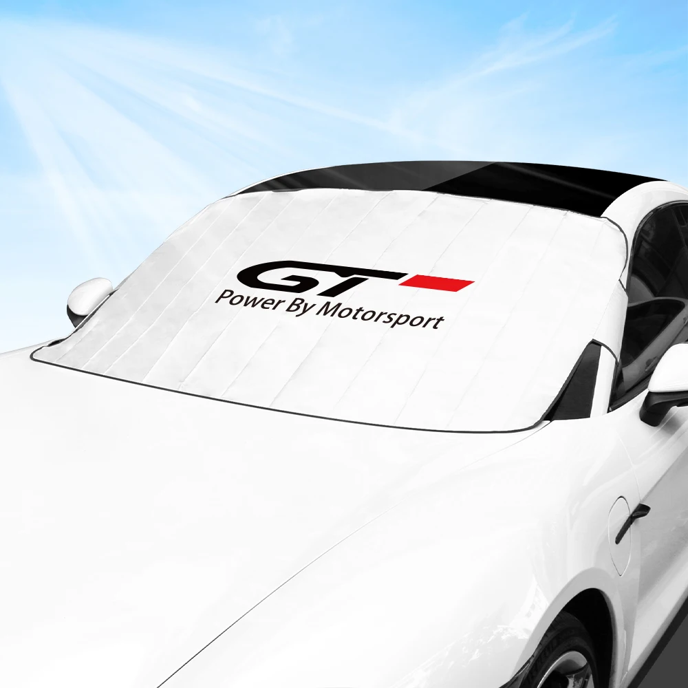 

Car Windshield Sun Shade Cover Auto Accessories For Peugeot GT GTline 3008 308 T9 208 508 2008 Rifter 5008 207 206 408 108 4008