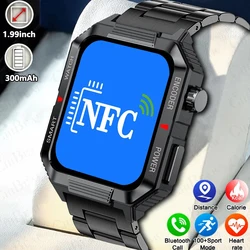 2024 New Rugged Military GPS Smart Watch Men AMOLED HD Screen Heart Rate Waterproof Outdoor Smartwatch Bluetooth Call for Xiaomi