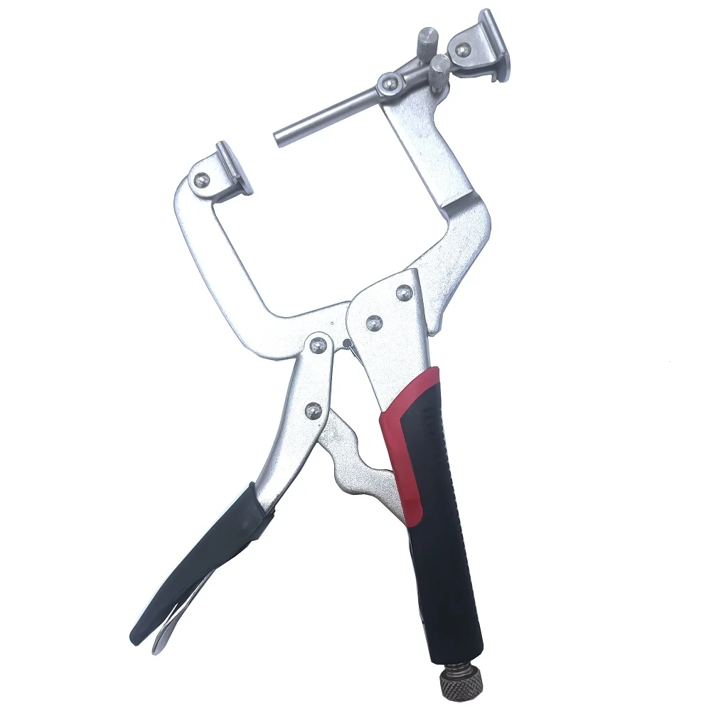 Carpintaria Bolso Buraco Grampos Ajustável 90 Graus Ângulo Direito Metal Face Heavy Duty Gabinete Carpintaria em 11 em