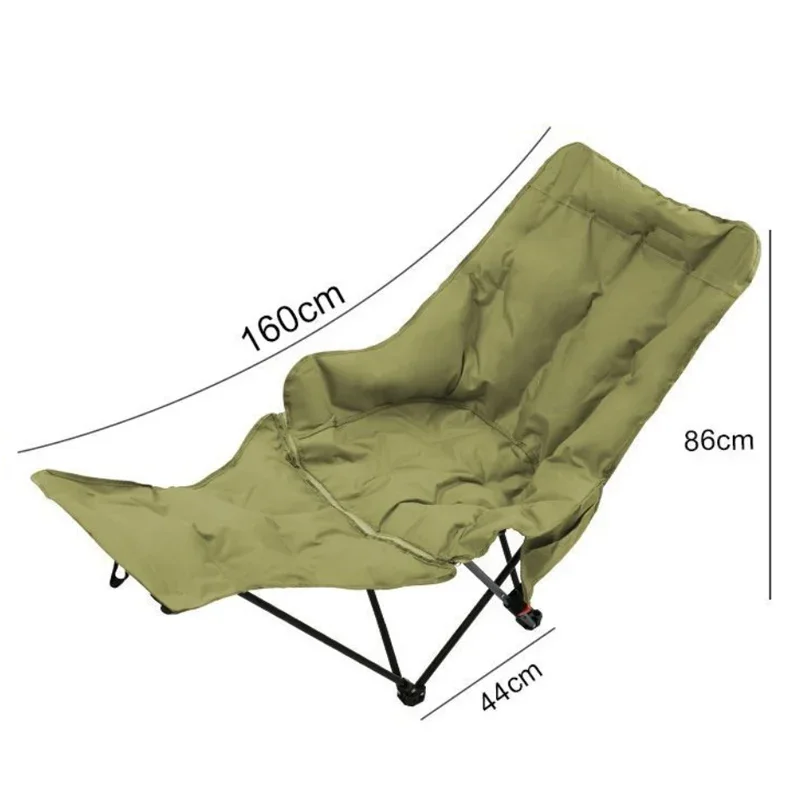 

Camping Folding Moon Chair Portable Outdoor High Back Recliner Fishing Beach Picnic Seat Lightweight Foldable Stool