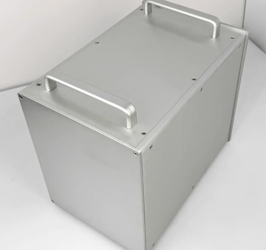 370 All Aluminum Amplifier Chassis / Preamplifier Case / AMP Enclosure DIY Box (240 *310*370mm)