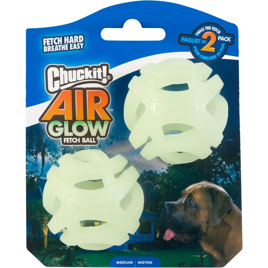 Glow Fetch Ball Dog…