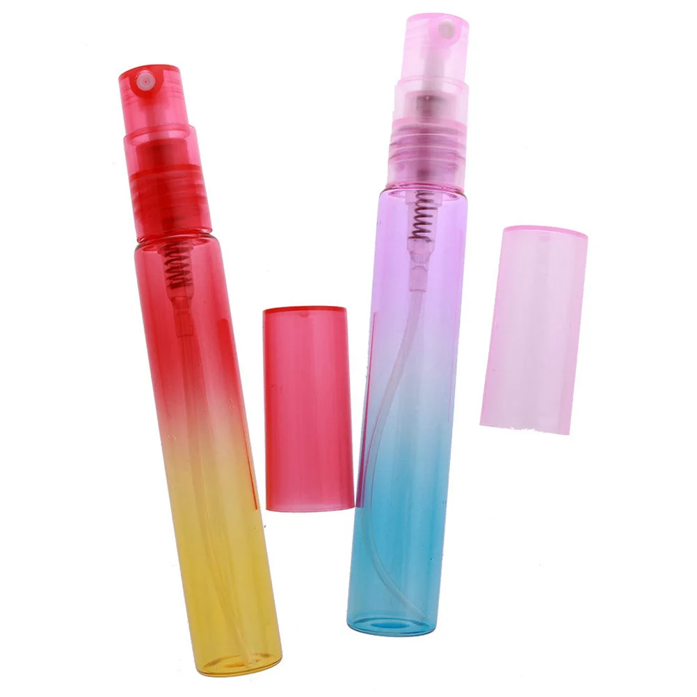 

24Pcs Spray Bottle Gradient Makeup Containers 8ml Empty Glass Bottles for Travel Camping Hiking Gradient Empty Bottle