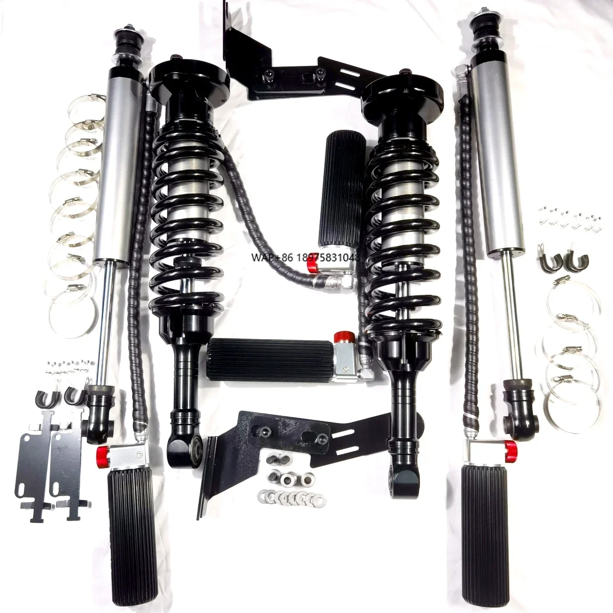 High Performance Nitrogen Suspension Shock Absorber Kit Front & Rear Off-Road Coil Spring for Fortuner 4x4 Used Set