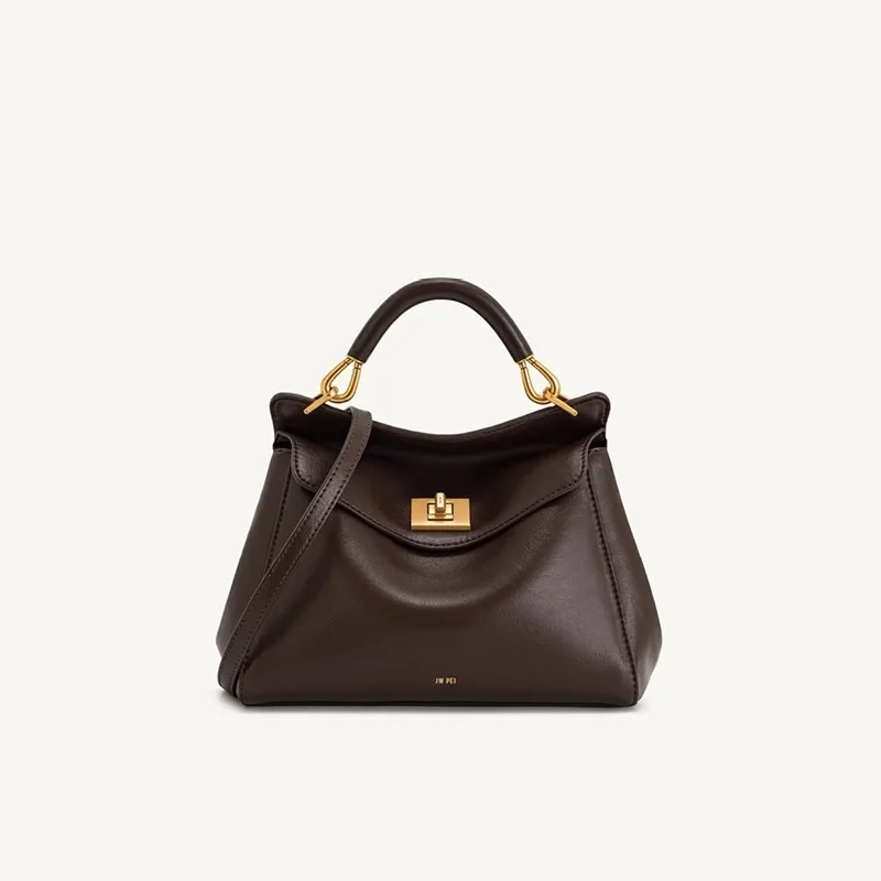 JW PEI Pillow Bag Lucia Lock Buckle Fashion Handbag Single Shoulder Crossbody Commuter Hundred Women's Bag