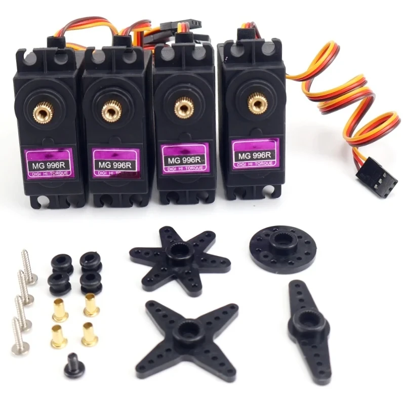 1/2/4 Servos Digital MG996R Servo Metal Gear Is Used for the RC Helicopter Boat Helicopter Robot Manipulator of the JR Seda