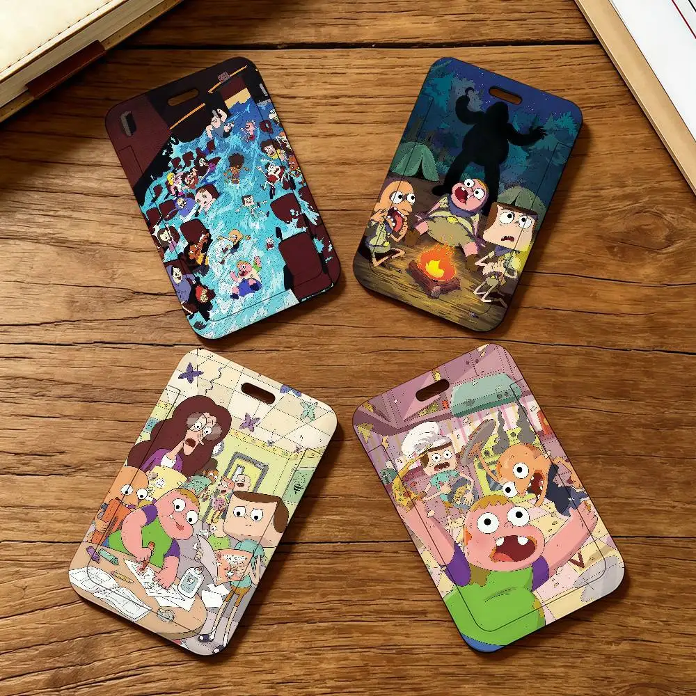 Animation Cartoon C-Clarence-ES Card holders for ID cards student cards employee badges and protective cases