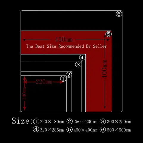 Flytande musmatta flera storlekar stora fyrkantiga dator kontorsspel bordsmattor gummi halkfria musmattor små dekorations skrivbordsunderlägg 10 best sales liten musmatta - №8