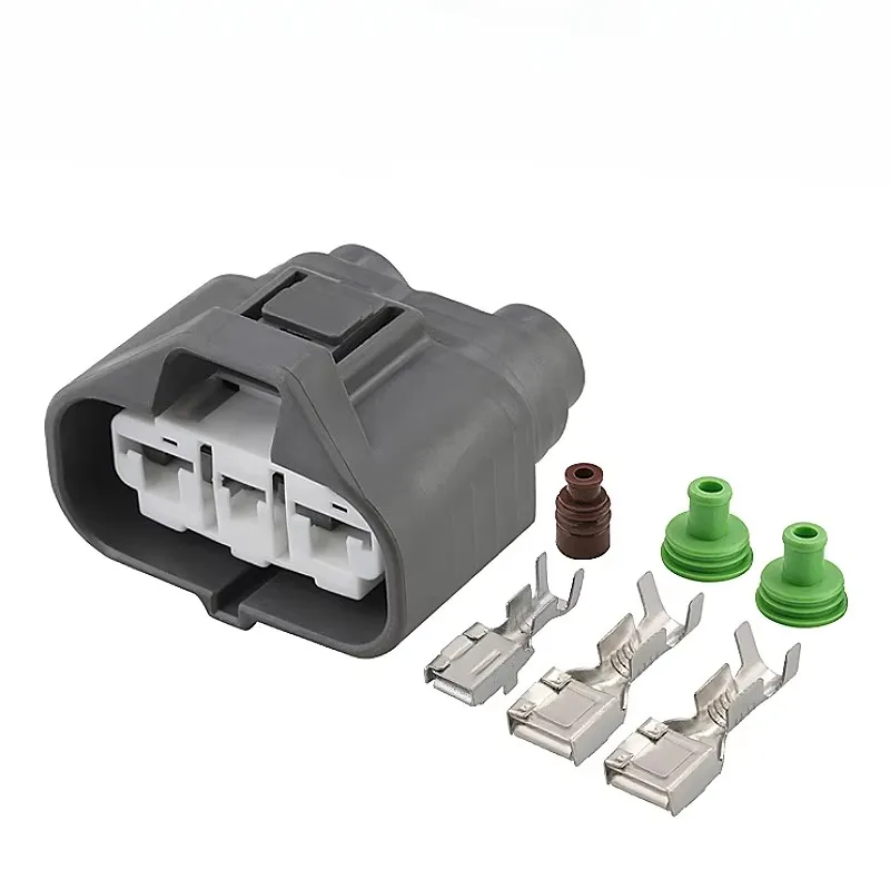 1/5/10/20 Sets 3 Pin Inline-Hybrid Auto Waterproof Sealed Electric Cable Plug High Current Connector 6189-0588