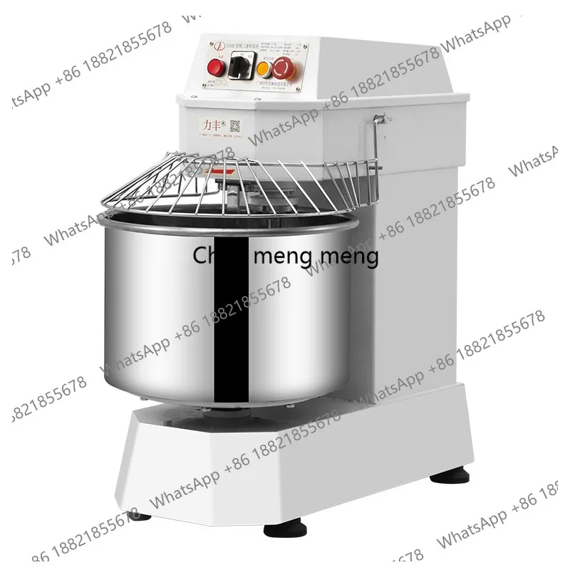 

Бесшумный тестомес с преобразованием частоты, коммерческий H20BH30B, трехскоростной тестомес двойного действия, машина для смешивания теста для пиццы