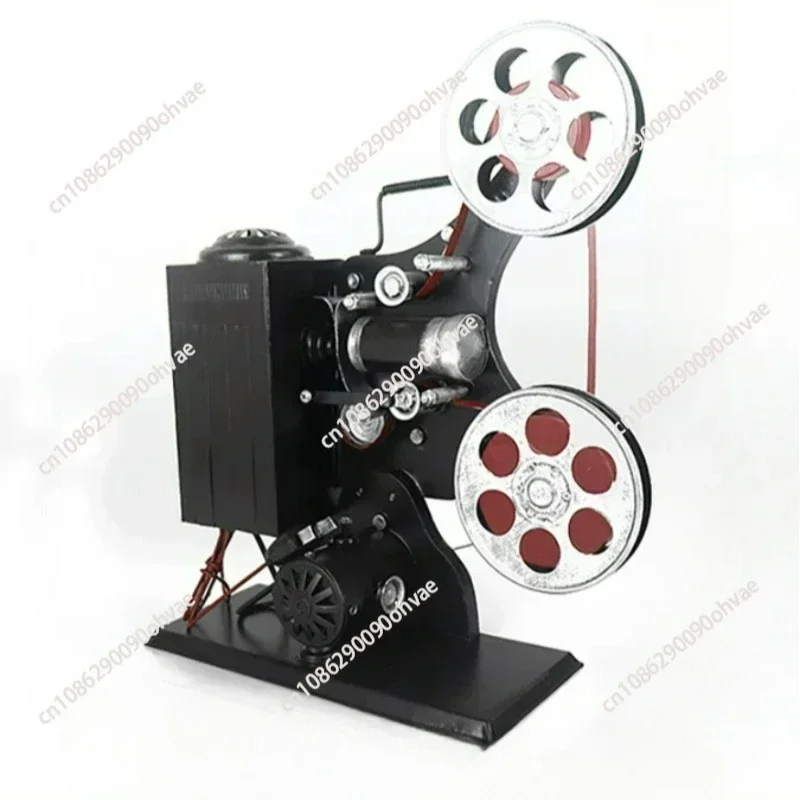 Movie history object old-fashioned film projector decoration home decoration nostalgic recorder Creative furnishings