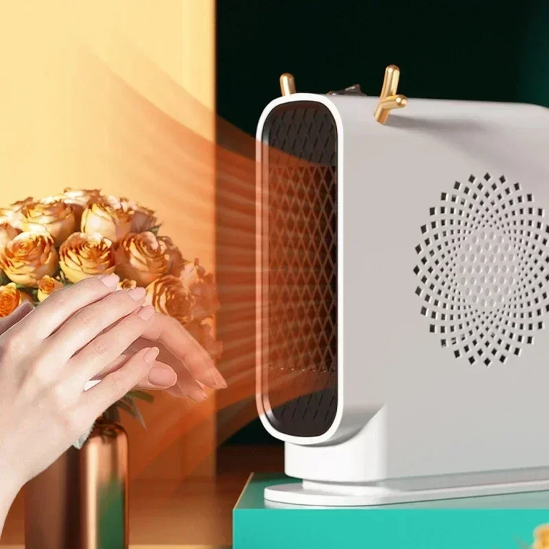 

500 Вт настольный электрический обогреватель, бытовой умный термостат, тепловентилятор, зимний теплый электрический обогреватель, вентилятор с циркуляцией воздуха, отопление