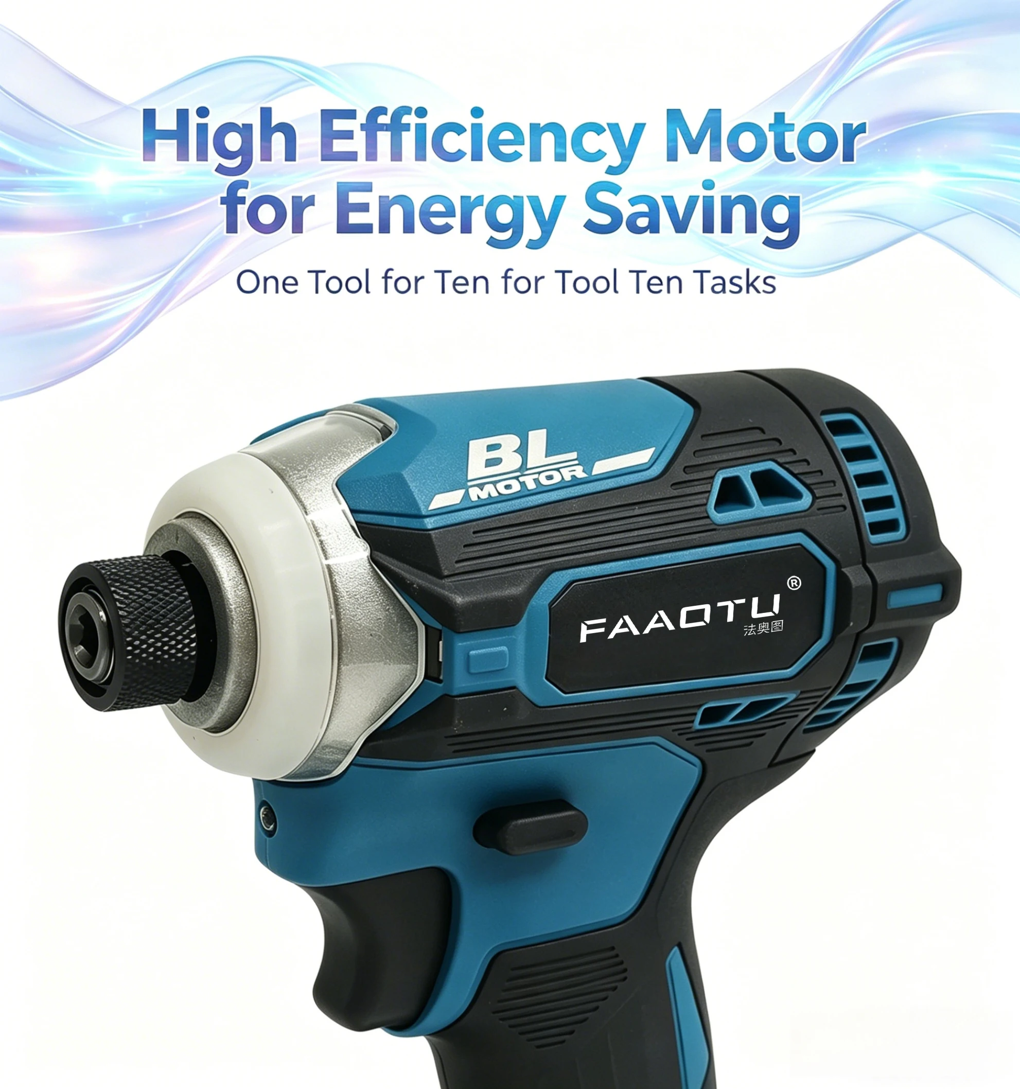 FAAOTU 171 Brushless Power Driver -Equal to MT Quality,Efficient for All Fastening Tasks Compatible with MT batteries NO battery