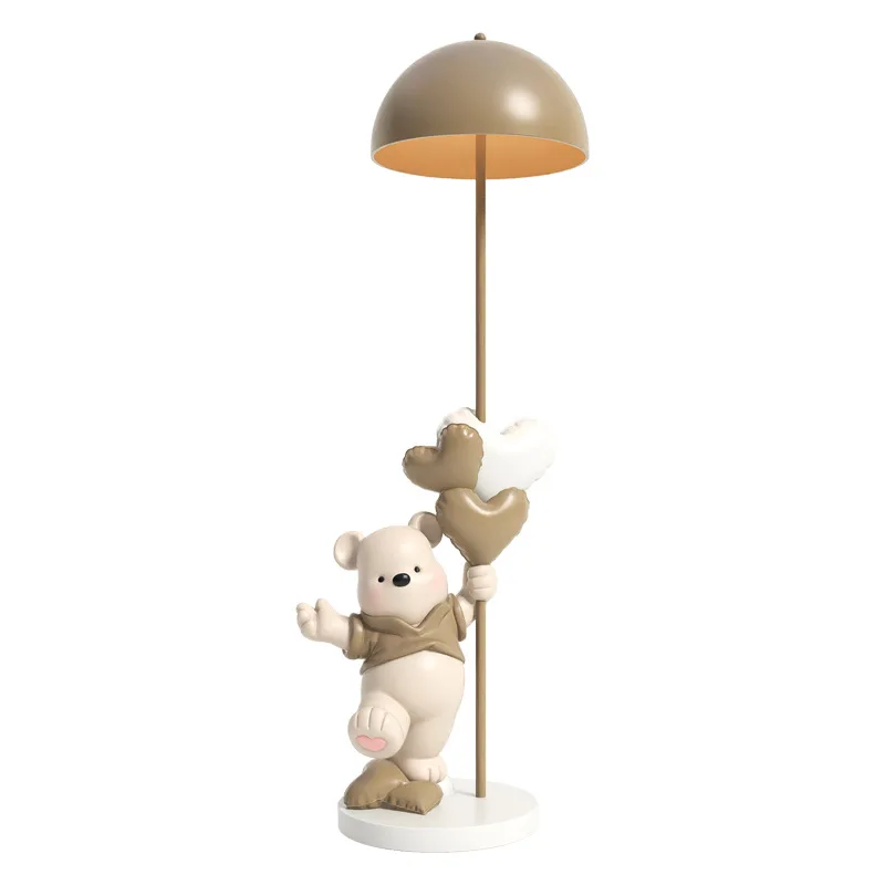 

Love bear floor lamp living room TV cabinet next to home ornaments accessories bedroom bedside lamp housewarming gifts