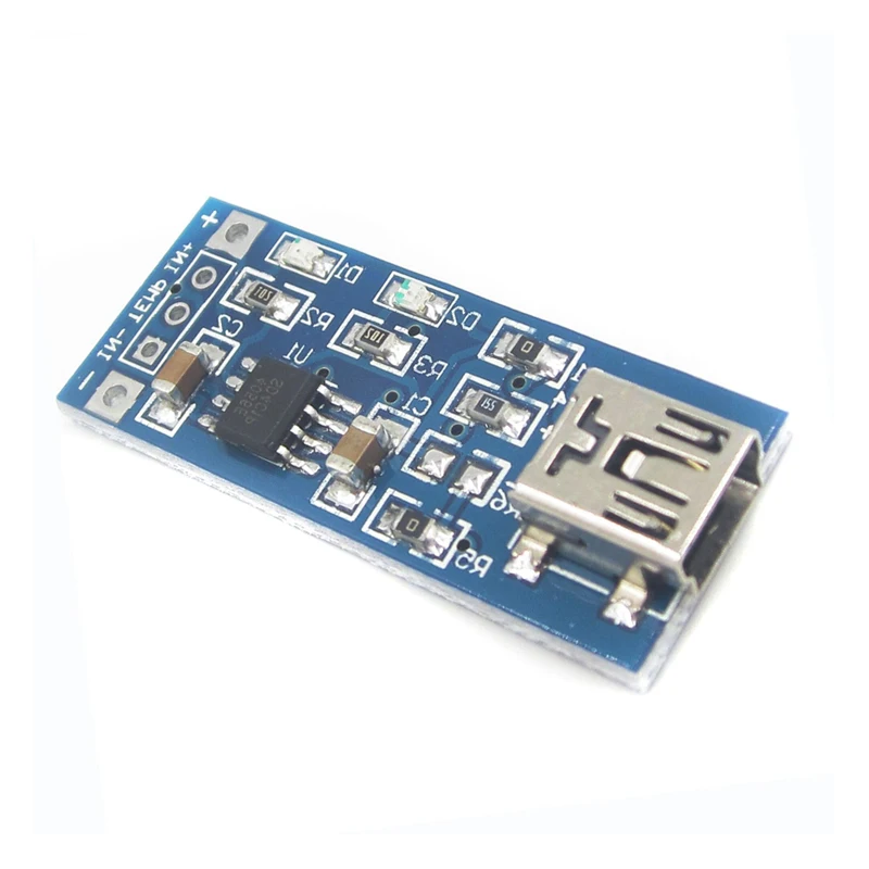 5pcs 5V 1A Micro USB 18650 Battery Charging Module Charging Board With Automatic Protection diy electronics