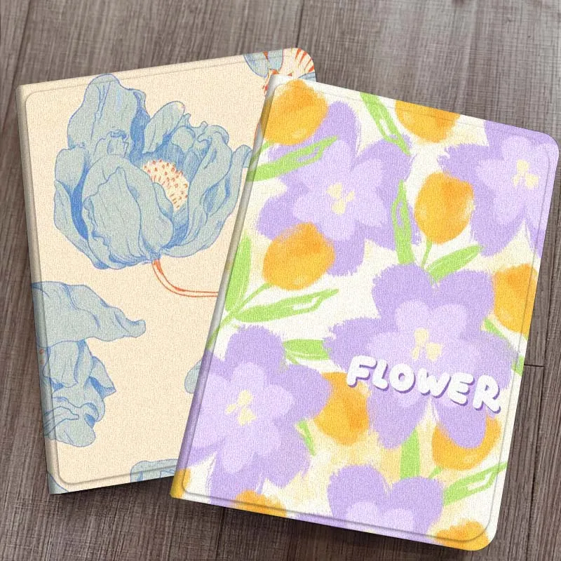 

Creative Floral Pattern For Samsung Galaxy Tab S7 S8 S9 S10 S11 FE Plus Lite Tablet Case