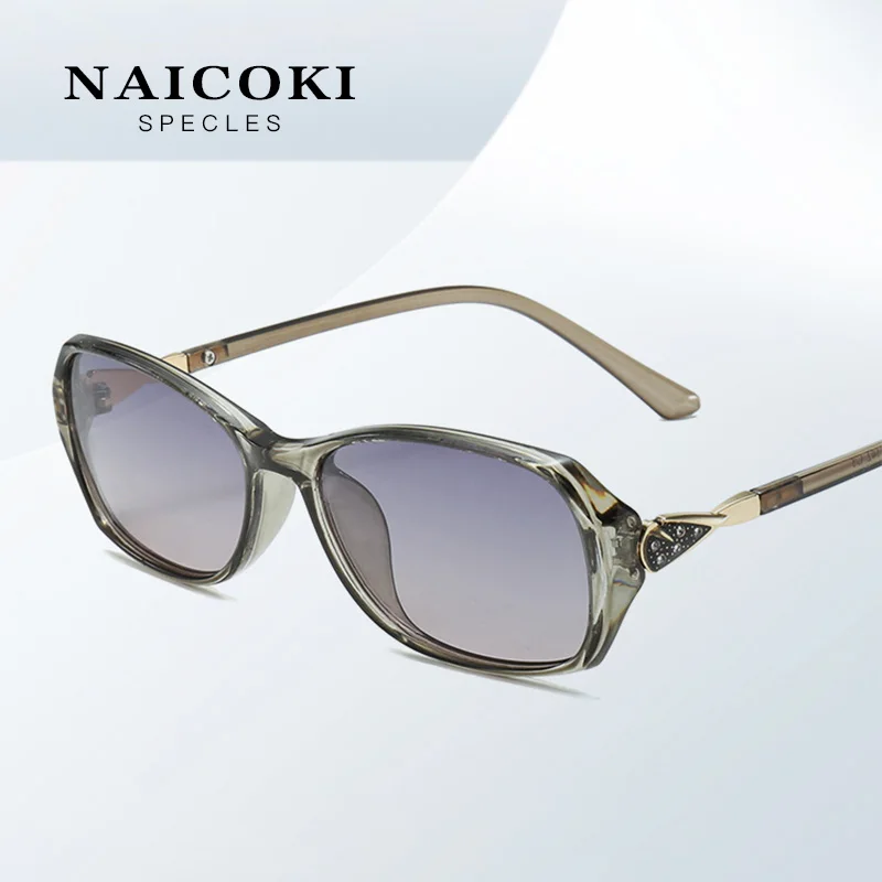 

NAICOKI Fashion Women's Sunglasses TR90 Light Polarized Outdoor Travel Sun Glasses UV400 Protection Original Brand Shades LP3060