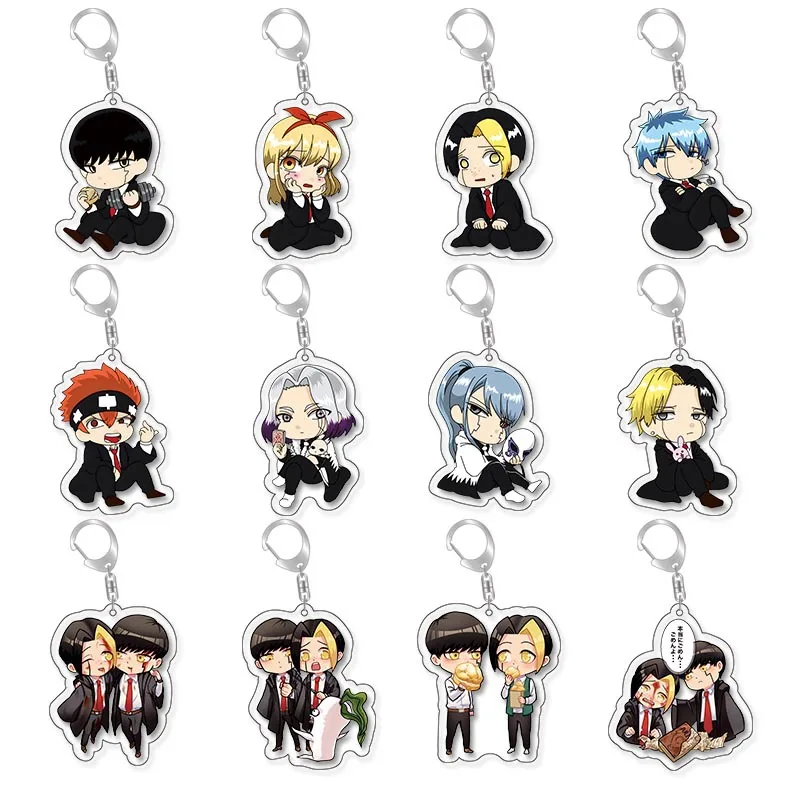 Mashle Magic And Muscles Keychain Sleeping Bag Matthew Lance Dortfinlemon Secondary Anime Acrylic Pendant