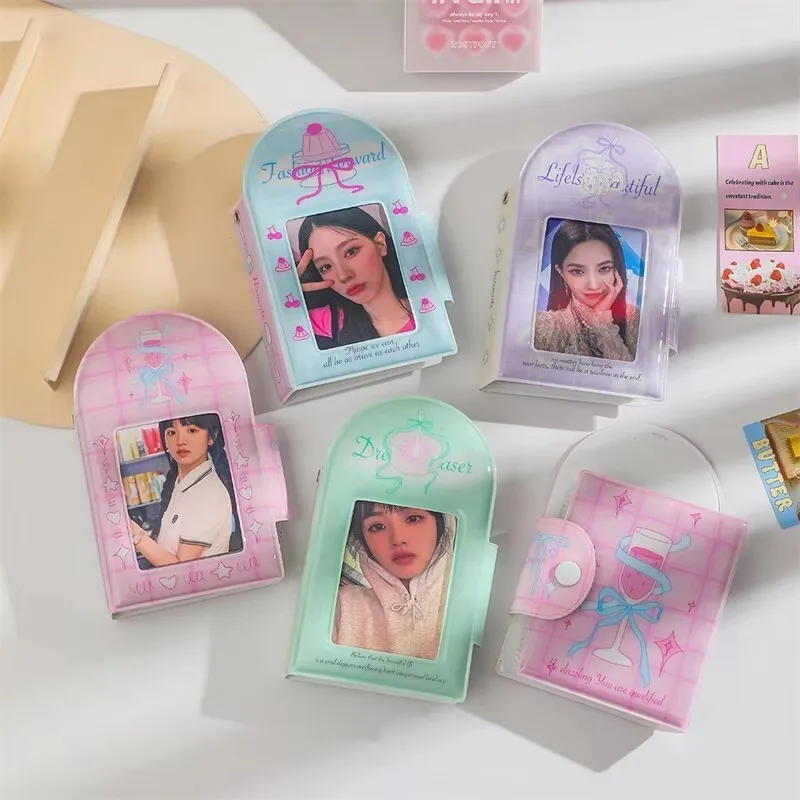 

Mini Card Book Kpop 3 Inch Photo Card Card Booklet Postcard Storage Book Collection Card Lomo Card Album Photo Photo Card Binder