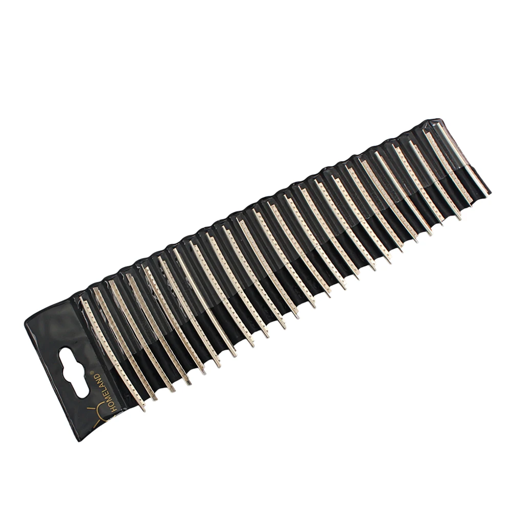 

24 PCS Big Silk Electric Guitar Fret Wires Alloy Checkered Acoustic Cupronickel for