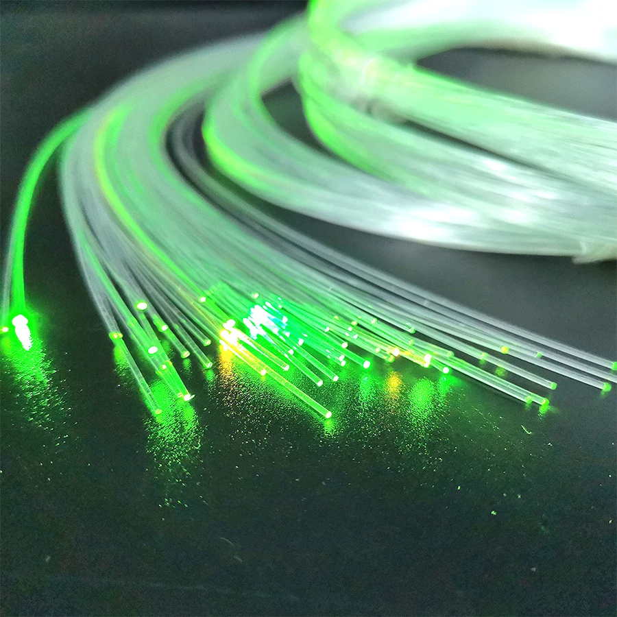 RF Remote Control Car Fiber Optic Lights 12V Star Ceiling Light with 60PCS 0.75mm 1.5m Fiber Optical Cable