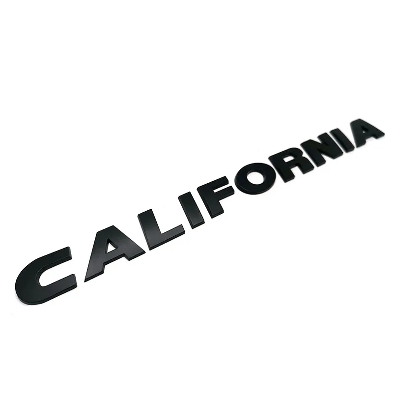 AUTOFINEST 2020 California XXL-Schilder mit hinterem Schriftzug 2019, California Ocean Trunk Emblem Car 5