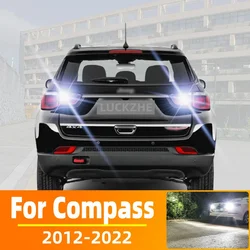 2PCS Canbus For Jeep Compass 2012-2014 2015 2016 2017 2018 2019 2020 2021 2022 LED Backup Reverse Back Up Lights Super Bright