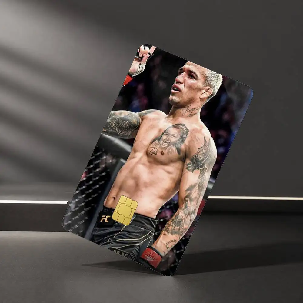 U-Ufc Charles Oliveira Sticker Film Tape Skin for Credit Card Debit Card Waterproof Stickers - view 5