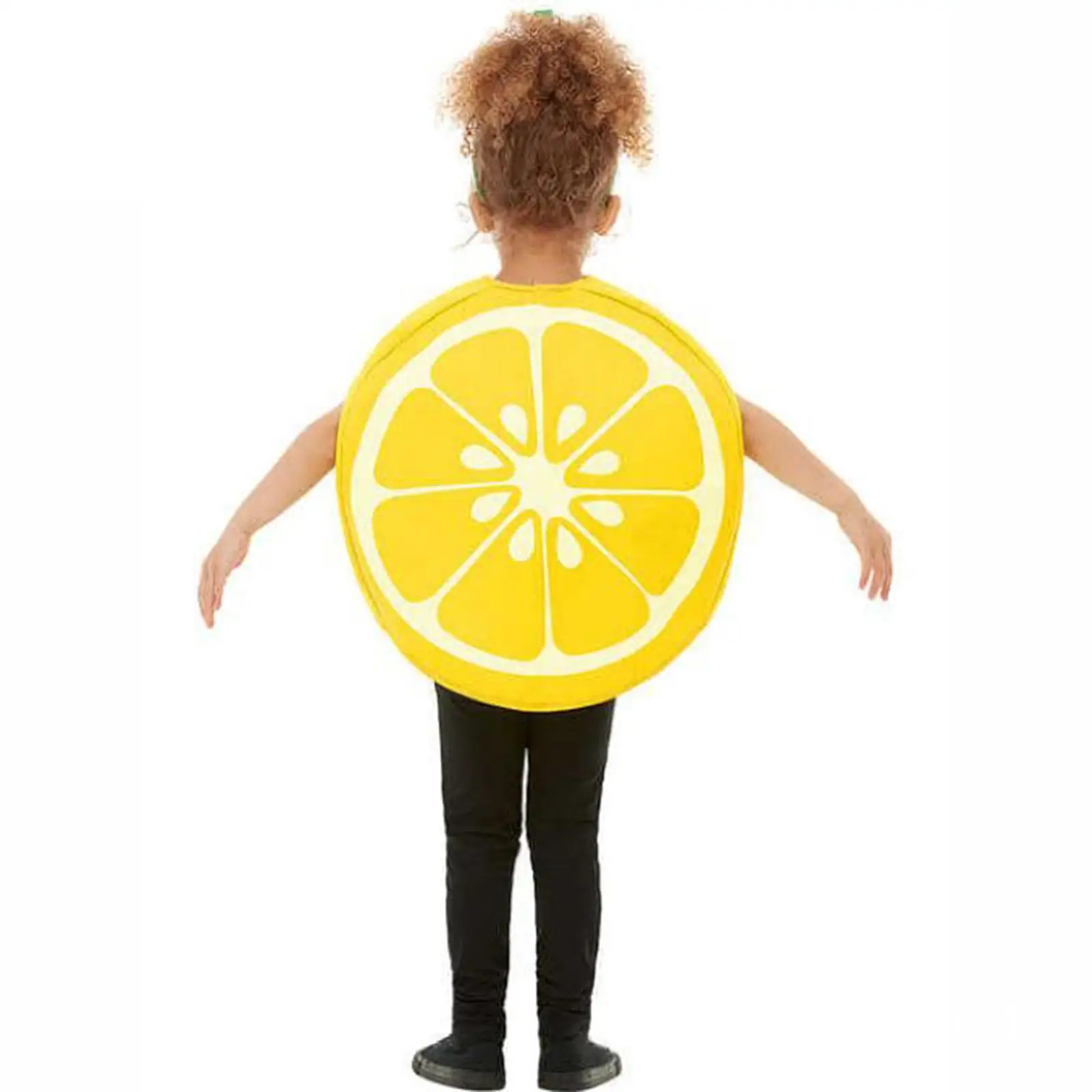 Kids Lemon Costume Cosplay Boys Girls Portable Clothes for Props Fancy Dress