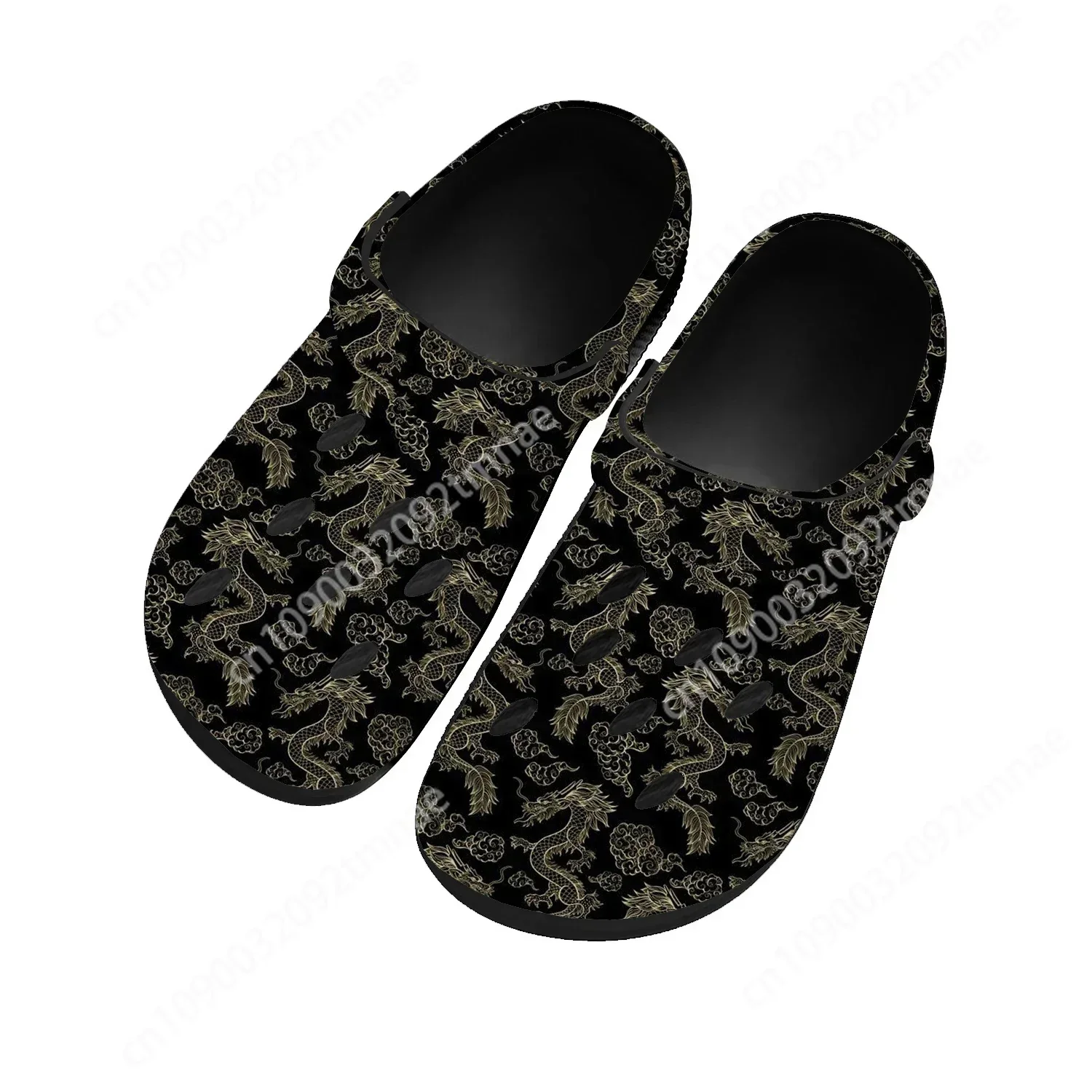 Chinese Dragon Tradition Animals Home Clogs Mens Womens Youth Boys Girls Sandals Shoes Garden Custom Shoes Beach Hole Slippers