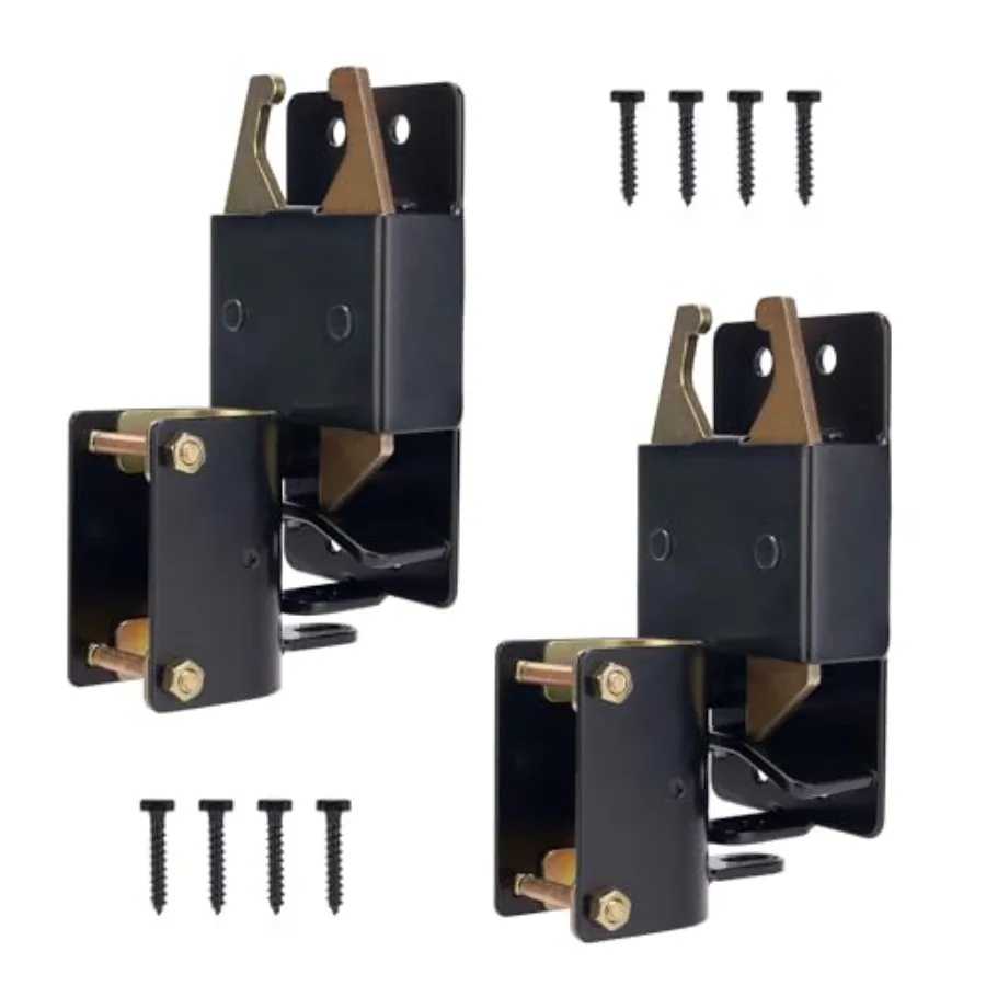 

HILLMASTER Heavy Duty Way Farm Gate Latch, Two Way Fence Gate Latch for Metal Gates Livestock Cattle Gate Latches Gate Hardware