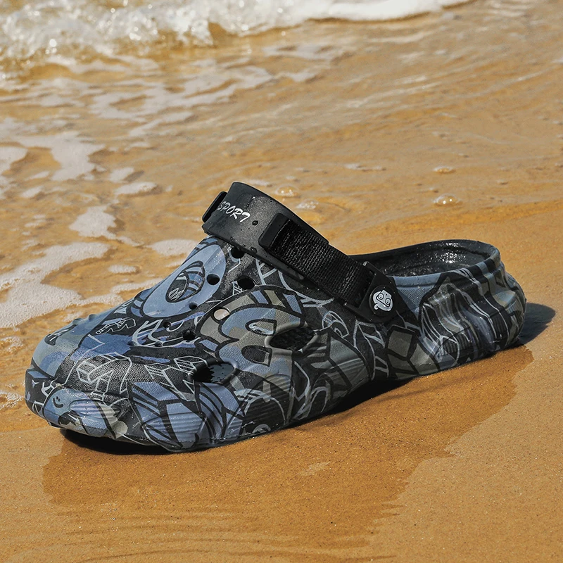 

Мужские повседневные тапочки-лоферы, новые модные шлепанцы больших размеров, сандалии, кроссовки, удобная обувь