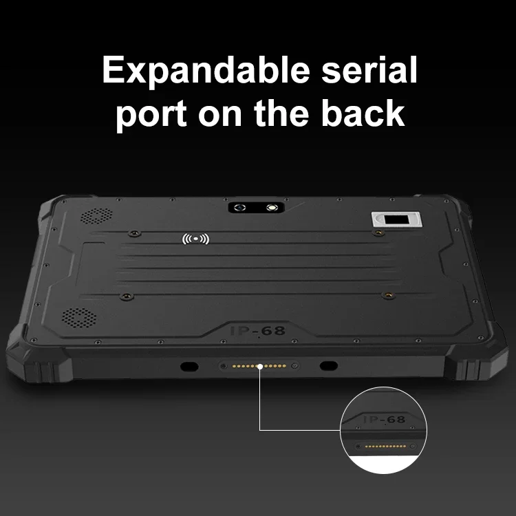 

2026NEW IP68 Waterproof Certified 10 Inch Android OS Sunlight Readable Screen 1d 2d Scan Industrial Rugged Tablet PC