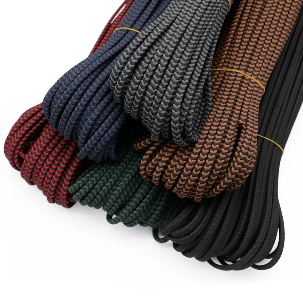 REGELIN 2 Meter 6mm Flaches Geflochtenes Kunstleder-Armband Zubehör PU-Lederband Schnur Seil DIY Halsketten- und Armbandherstellung – Detail 11