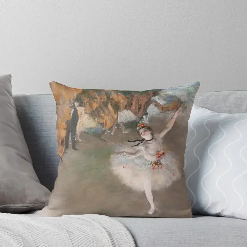 

The Star Dancer on Stage Edgar Degas Ballet Throw Pillow autumn decoration Decorative pillow case pillow