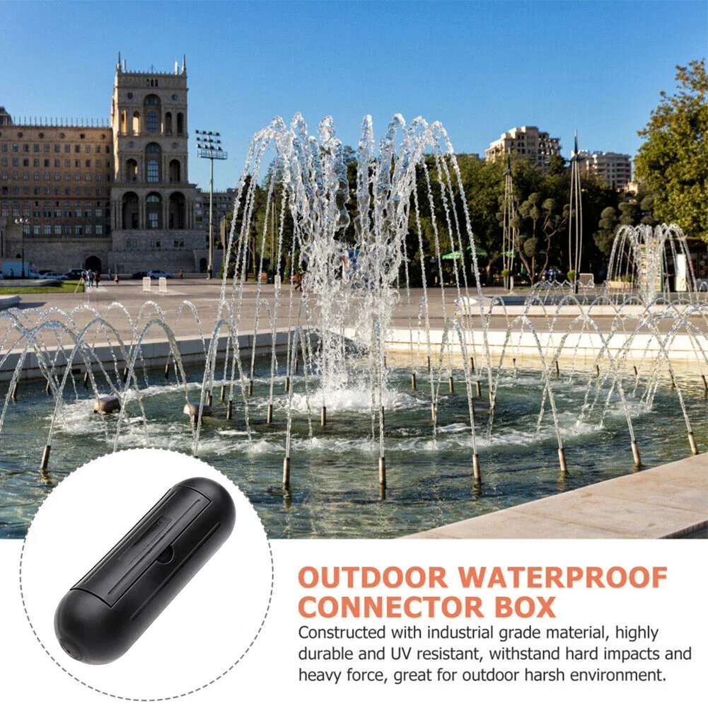 Accessories Cable Box Garden 18*6cm Size Non-slip Easy To Use Plastic Material Versatile Use Waterproof Weatherproof