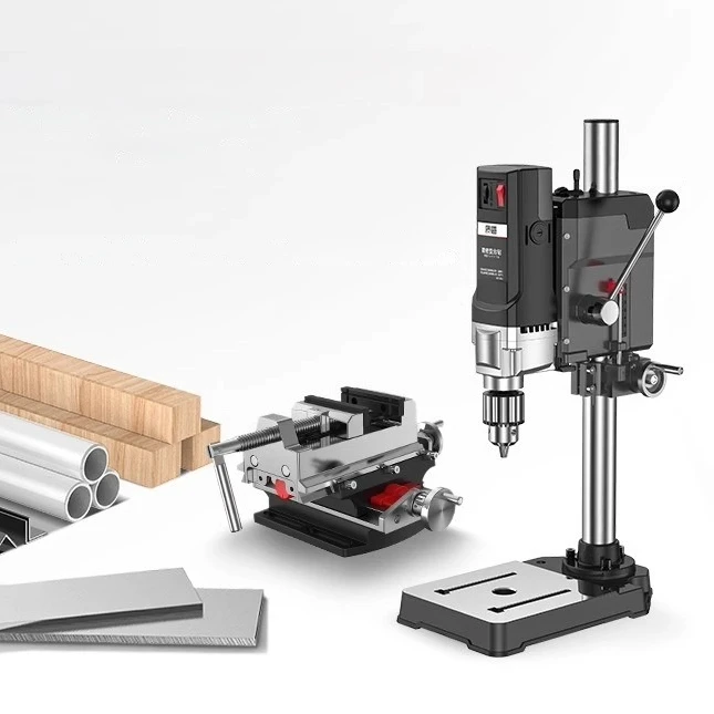 

710W Bench drill, small household 220V high-power industrial grade multifunctional workbench, high-precision drilling machine