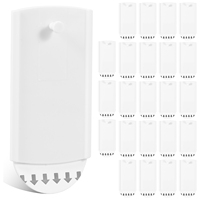 24PCS  No Nail Required for Wall Self Adhesive Hanger for Picture Sticked to Tile Wood Laminate Glass or Other Smooth Surface